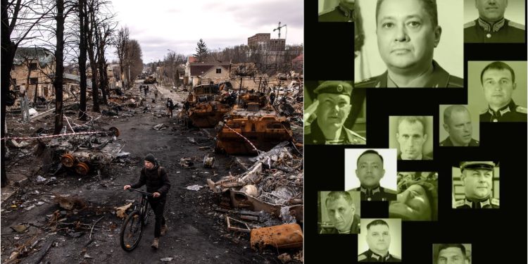Emrat e 13 komandantëve rusë të akuzuar për masakrën në Bucha janë zbardhur, si u regjistruan krimet që shokuan botën.