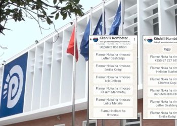 Flamur Noka largon anëtarët e Këshillit Kombëtar të PD që nuk u rizgjodhën deputetë nga grupi i WhatsApp.