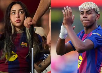 Foto: Pas thashethemeve për një ndarje të bujshme pas 13 ditësh lidhjeje, sulmuesi spanjoll zbardh të vërtetën për Yamal dhe këngëtaren që është 7 vite më e madhe.