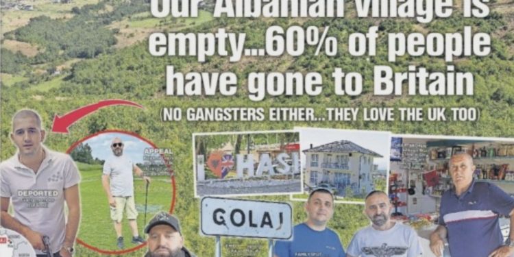 Golaj në Has, The Sun: Fshati që “dërgon” në Angli emigrantë dhe kriminelë, si rastet e katër kushërinjve Dauti