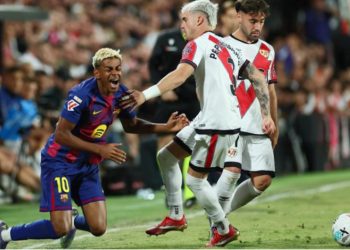 VIDEO/ E tronditur nga Rayo Vallecano, Barcelona humbet pikët e para në La Liga