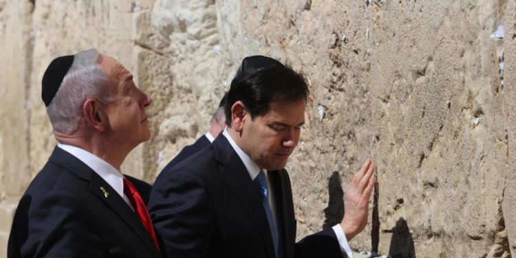 Rubio dhe kryeministri izraelit vizitojnë “Murin e Lotëve” në Jerusalem/ Netanyahu: Aleanca SHBA-Izrael nuk ka qenë kurrë më e fortë