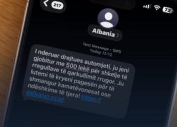 Jeni ndëshkuar për shkelje të rregullave të trafikut: AKSK jep paralajmërimin për qytetarët të mos hapin lidhjet e dyshuara që vijnë në telefonat e tyre.