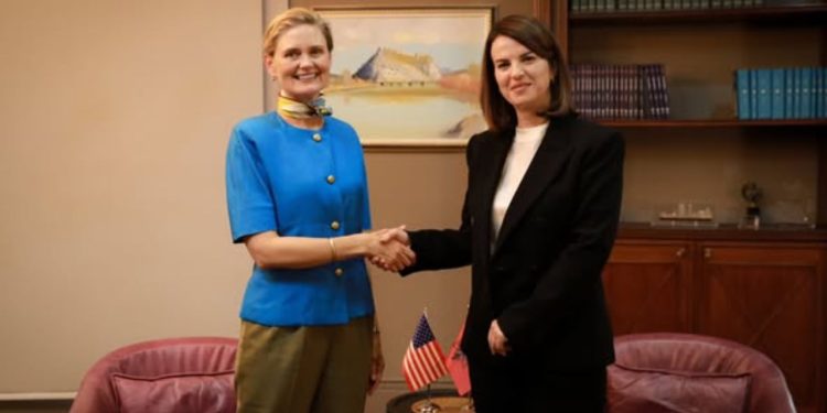 Kriminalët e grupeve të strukturuara: VanHorn në zyrën e Koçiut: SHBA mbështet Shqipërinë në luftën kundër krimit të organizuar.