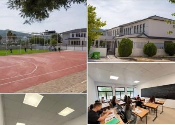 Kryeministri Rama ndan imazhe të shkollës së re në Ksamil: E transformuar dhe me standarde moderne