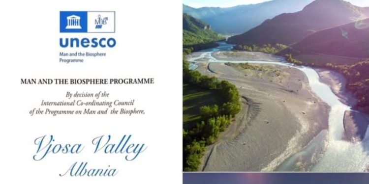 Kryeministri Rama shpall lajmin e shkëlqyer: Vjosa pranohet zyrtarisht në programin “Njeriu dhe Biosfera” të UNESCO-s.