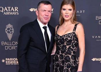 Matheus vendos një tjetër rekord, shfaqet në Topin e Artë me të dashurën e tij 40 vjet më të re.