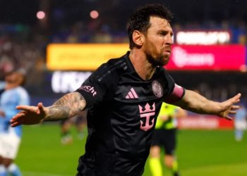 Messi shënon dy gola dhe jep një asist, duke e çuar ekipin e Beckham në fazën e play-off për të dytin vit me radhë.