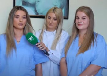 Ngjitja e numrit të të porsalindurve: 12 gra shtatzëna në maternitetin ‘Geraldina’ festojnë dasmën