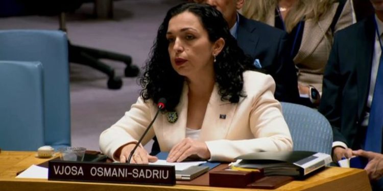 Osmani takohet me përfaqësuesen e lartë të BE-së në Nju Jork: Mjaft me sanksionet ndaj Kosovës