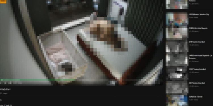 Platforma që siguron qasje në kamera private në gjithë Europën, 70 mijë transmetime të drejtpërdrejta nga shtëpi dhe dyqane në këmbim të një abone në Telegram.