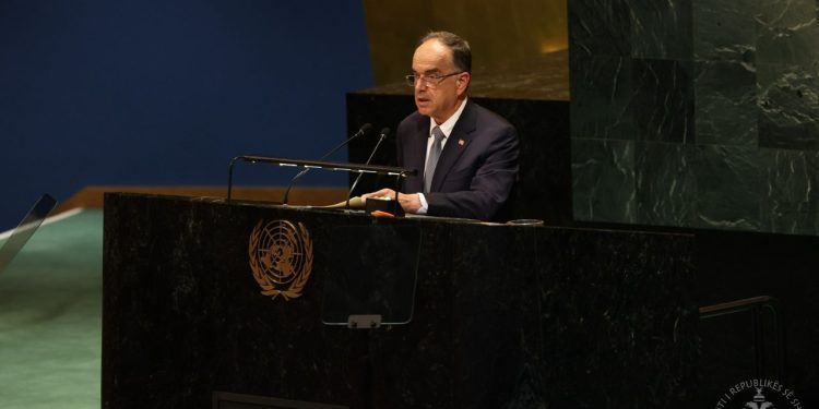 Presidenti Begaj në OKB: Barazia gjinore është çelësi për zhvillimin e qëndrueshëm dhe mirëqenien. Modeli shqiptar.