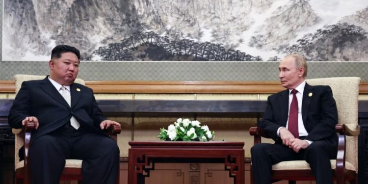 Pushtimi rus: "Shoku" Kim shpreh angazhimin e plotë për të mbështetur luftën e Rusisë ndaj Ukrainës.