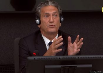 Rubin vijon dëshminë në Hagë, bën një deklaratë të rëndësishme: Thaçi u detyrua të nënshkruante marrëveshjen e Rambujesë.