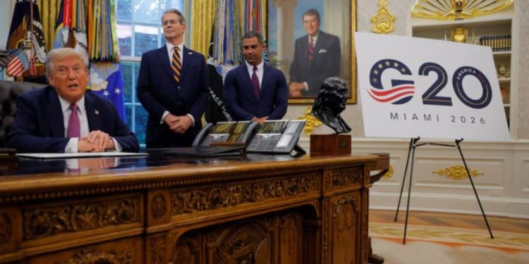 “Samiti i G20 do të mbahet në Florida vitin e ardhshëm, thotë Trump: Do të preferoja në takim edhe Xi dhe Putin”