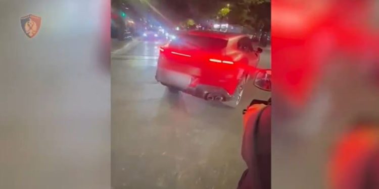 Sequestruar një 'Ferrari' me vlerë 600 mijë euro, dyshohet se është fituar nga traficimi i drogës