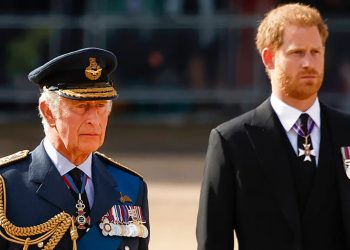 Takim i shkurtër: Princ Harry dhe Mbret Charles përballen pas më shumë se një viti ndarjeje.