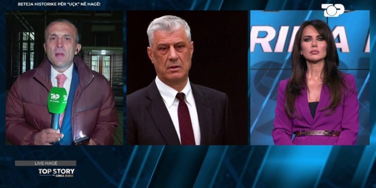 "Thaçi qendroi i qetë, Selimi bëri skica" / Gazetari Muhamed Veliu zbardh informacione të reja mbi dëshminë e Rubin në Hagë për Top Story.