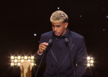 “Topi i Artë 2025”: Lamine Yamal shpallet për të dytin vit radhazi fitues i “Kopa Trophy” si talenti më i mirë (Video)