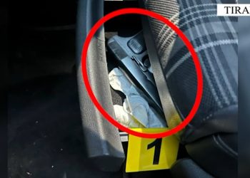 Arrestohet 38-vjeçari në Krujë pas kapjes me pistoletë në automjet, gjithashtu në pranga edhe dy pasagjerët e tij.