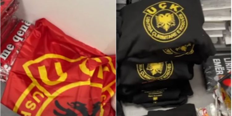 Arrestohet shqiptari me flamuj dhe bluza nga policia serbe, dyshohet se ishin të destinuara për ndeshjen Serbi-Shqipëri në Leskovc.