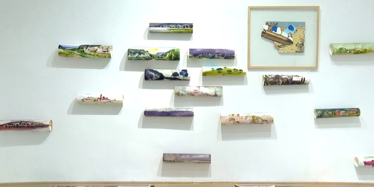 Bienalja e akuarelit, paraqiten veprat e piktorëve nga rajoni dhe nga e gjithë bota