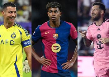 Cristiano Ronaldo kalon Messi dhe shpallet futbollisti më i paguar në botë për vitin 2025; Lamine Yamal përfshihet në ‘top 10’.