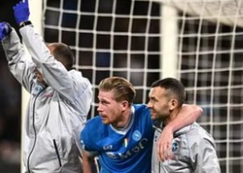 De Bruyne ka një dëmtim muskular, Napoli pritet ta rikthejë në fushë në vitin 2026