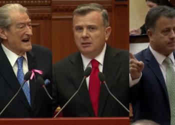 Debate në Kuvend/ Noka ndërhyn nga vendi, Balla: O Sali, pse e kritikon Flamurin çdo herë që flas për Hashimin?