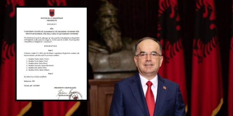 Dekreti për zhvillimin e zgjedhjeve lokale, Begaj nuk e pret vendimin e Kushtetueses për Tiranën: Gjykata Administrative nuk ka vendosur pezullim.