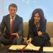 Elisa Spiropali zhvillon takimin me përfaqësuesit e Komisionit Evropian në Bruksel: Asnjë minutë për të humbur, vazhdojmë me intensitetin e negociatave.
