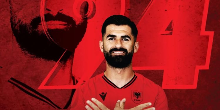 Elseid Hysaj bën histori, ndërsa mbrojtësi kuqezi tejkalon Lorik Canën dhe bëhet lojtari që ka shënuar më shumë ndeshje për Kombëtaren shqiptare.