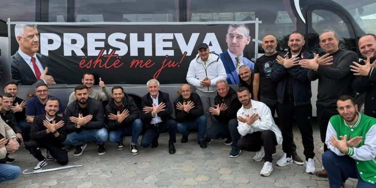 "Emri i Drejtësisë" / Protestë në mbështetje të liderëve të UÇK-së, qindra shqiptarë nga Kosova sot në Tiranë (Pamjet)