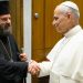 FOTOT/ “Mesazh për paqe dhe të rinjtë”, Kryepiskopi Joan viziton Papa Leonin XIV