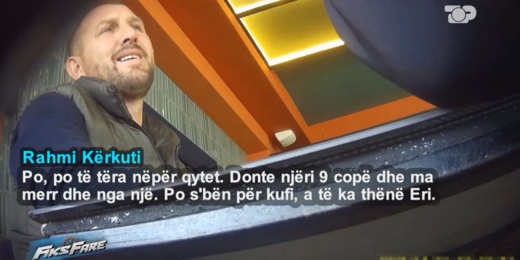 Fiks Fare identifikon trafikantin e viçave nga Maqedonia e Veriut në drejtim të Shqipërisë; dëshmia: Kam lidhje me forcat e policisë, 200 mijë lekë për secilin rinovim.