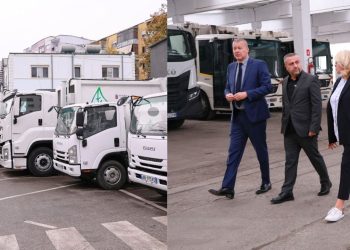 Flota e pastrimit në Tiranë forcohet me mjete të reja, Mëngra: Qytetarët të kontribuoni për një qytet më të pastër.