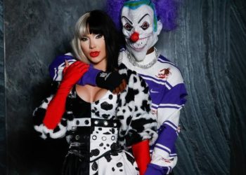 Foto/ Ylli i Realit shënon “Halloween”-in, por nuk e njohin askush për kostumin e tij të frikshëm.