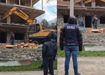 IKMT kthehet në Theth, shemb 35 ndërtime të tjera pa leje.