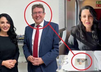 FOTO/ “Gafa” e Ballukut gjatë udhëtimit me tren në Zvicër