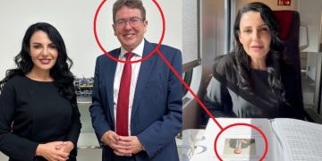 FOTO/ “Gafa” e Ballukut gjatë udhëtimit me tren në Zvicër