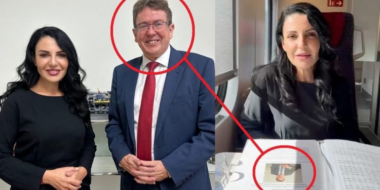 FOTO/ “Gafa” e Ballukut gjatë udhëtimit me tren në Zvicër