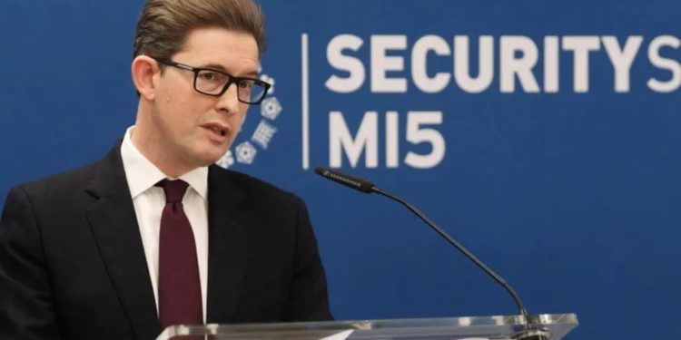 Inteligjenca britanike paralajmëron, drejtori i MI5: Spiunazhi kinez përbën një kërcënim të vazhdueshëm për shtetin tonë.