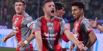 Jamie Vardy shënon pas një periudhe të gjatë pa gola ndaj Atalantës: "Desha shumë të realizoja, por kalova pak kohë pa festuar."