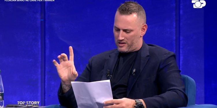 “Kandidati opozitar për Bashkinë e Tiranës, Florjan Binaj, deklaron në ‘Top Story’: ‘Nuk kam vendosur kushte për partitë. Nëse fitoj…’”