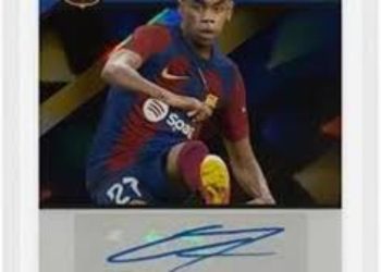 Karta me autografin e Lamine Yamal del në ankand, me një vlerë që arrin deri në 20 mijë euro