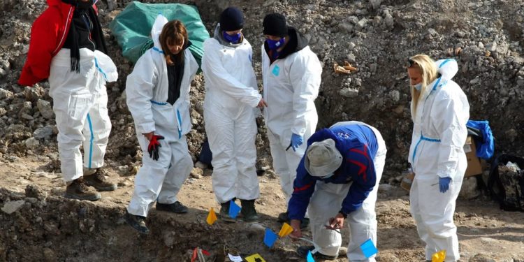 Mbetje kockore del të jenë të personave të zhdukur gjatë luftës në një fshat të Prishtinës.