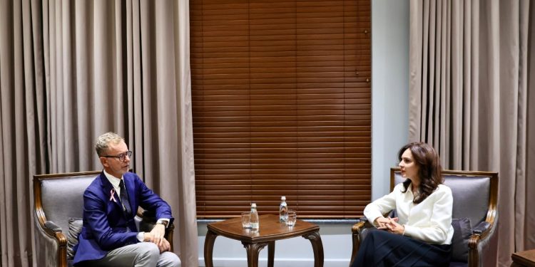 Ministrja Spiropali diskuton me ambasadorin Gonzato: Forcojmë partneritetin për sfidat e integrimit