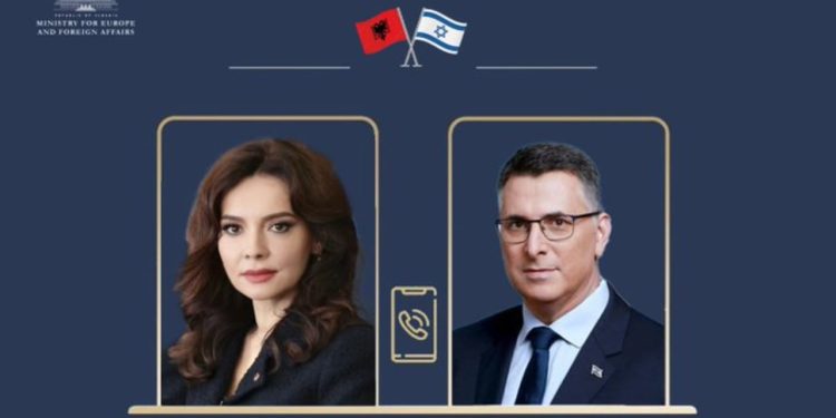 Ministrja Spiropali zhvillon një bisedë telefonike me homologun izraelit dhe pranon ftesën për një vizitë në Izrael javën e ardhshme.