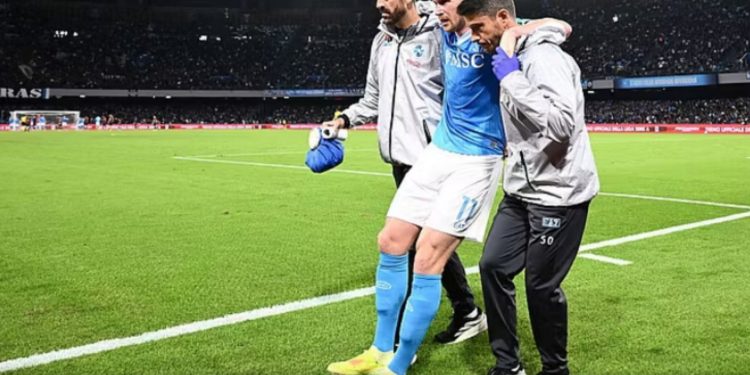 Napoli, De Bruyne pëson lëndim gjatë gjuajtjes së penalltisë.
