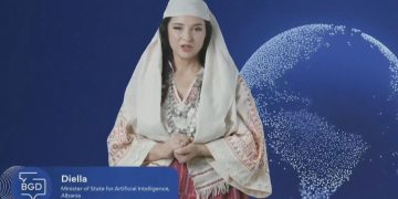 "Një lider me vizion" / Diella vlerëson Ramën në Berlin, kryeministri: Epo, është vajza ime.